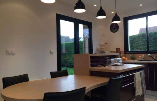 Pose d'un plan de travail de cuisine dans le Calvados (14)