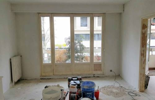 Rénovation Appartement Haussmannien Lyon 6  - Travaux en cours