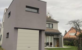 Extension sur deux niveaux à Sausheim