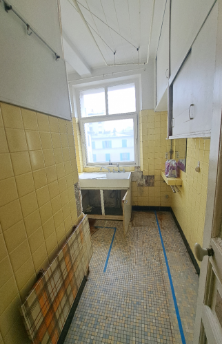 le carrelage de la cuisine à changer