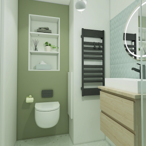 Salle de bain à rénover - Valérie Spilers - La Maison Des Architectes