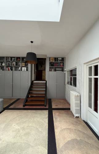 escalier accès chambre loft Paris