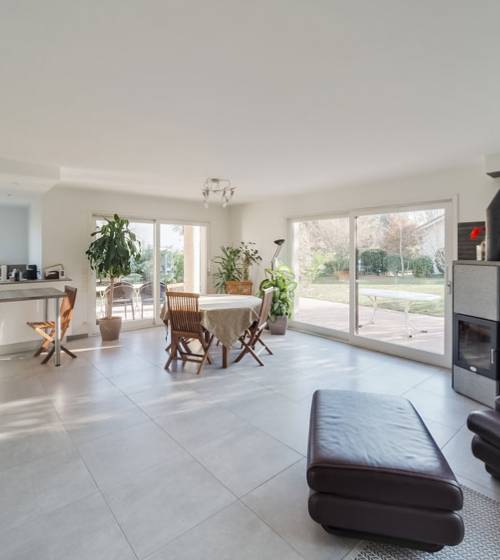 Rénovation énergétique de maison avec installation de plancher chauffant - Cholet 49300