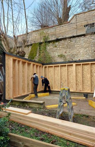 Panneaux ossature bois