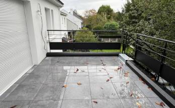 Toiture-terrasse accessible rénovée - Nantes 44