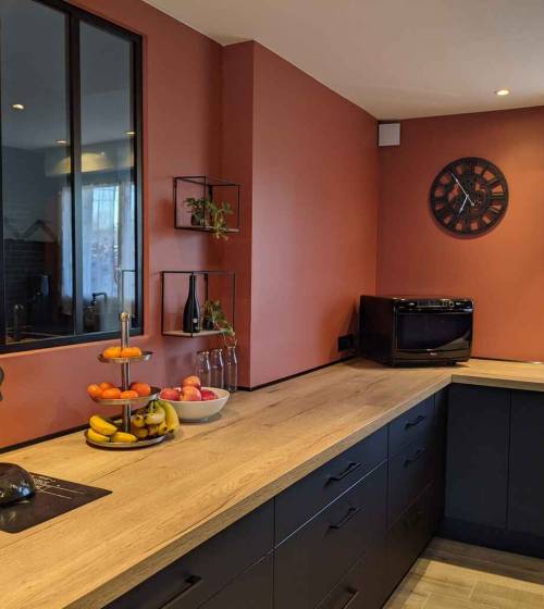 meuble noir mat