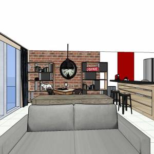Aménagement d'un salon - Mariane Foligné - La Maison Des Architectes