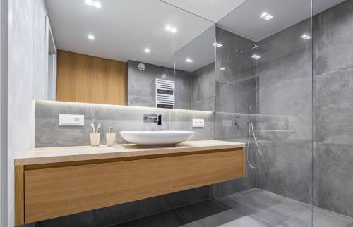 Salle de bain moderne