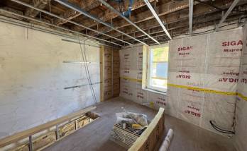 Étage AVANT début des travaux