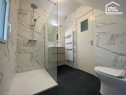 Rénovation totale d'une salle de bain à Sarzeau