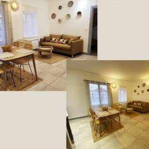 déco naturelle bois lin rattan – projet Hérault 2023