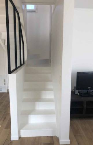 Rénovation d'un escalier à Deauville