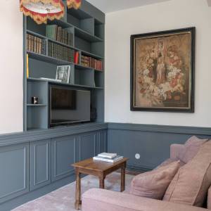 Nouvelle chambre lumineuse au mobilier sur mesure à Oullins