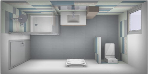 Modélisation 3D pour la rénovation de salle de bain - Brie-Comte-Robert 77170