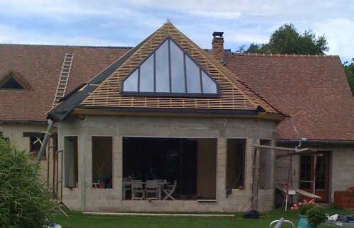 Une nouvelle toiture pour cette maison