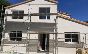 Montanay (69250) : Isolation thermique par l'extérieur pour cette villa entièrement rénovée