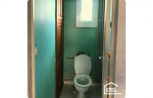 Toilettes avant travaux 