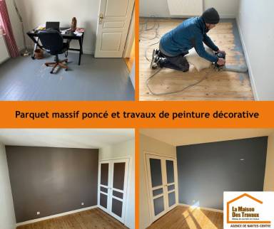  Rénovation de maison avec travaux de peinture et parquet restauré - Nantes 44000