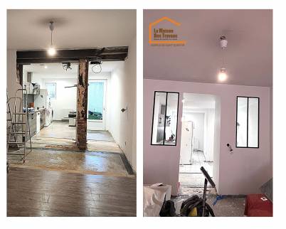 Avant et après la rénovatiion