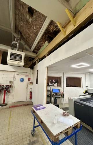 Renfort de structure dans un bâtiment industriel à Troyes 2