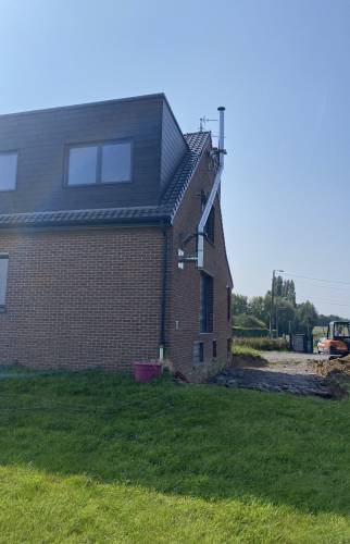 Belle-voisine en façade avant et façade arrière pour un volume optimal