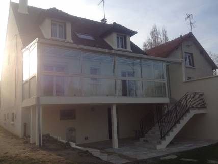 Constuction de véranda sur pilotis