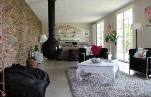 Le séjour entièrement rénové