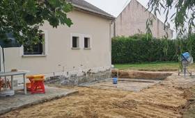 Terrassement avant travaux 