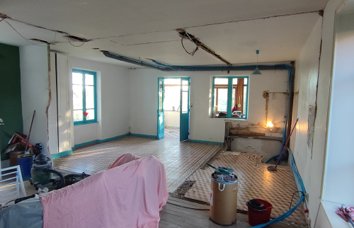 Rénovation d’une maison en pierre : projet hêtre 1