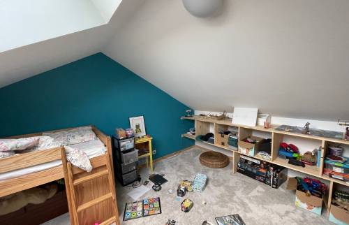 Aménagement de combles à Vertou - chambre