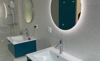 Rénovation d'une salle de bains à Bouguenais