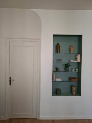 Transformation et division d'un appartement en 1 T2 et 1 T3 destinés à la location, Lyon (69009)