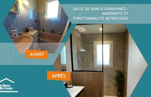 avant après rénovation salle de bain