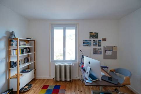 Transformation d'une pièce en bureau