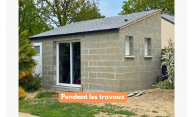 Construction du Poolhouse