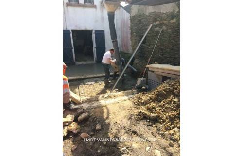 TERRASSEMENT EXTENSION MAISON LA MAISON DES TRAVAUX VANNES SARZEAU PENESTIN