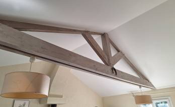 Rampants après isolation de plafond dans une maison - Pornic 44210