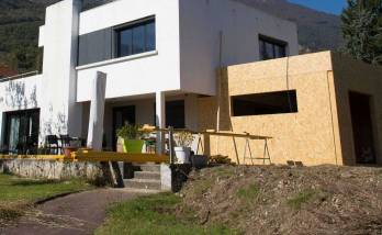 Extension maison bois