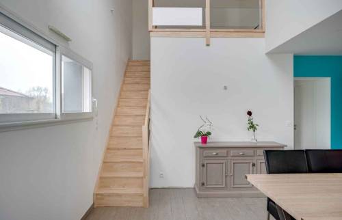 Escalier - Rénovation d'une maison à Sainte-Lumine-de-Clisson