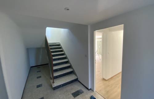 Préparation des sol rez-de-chaussée et escalier maison de Voulangis (77580)