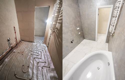 carrelage sur plancher chauffant