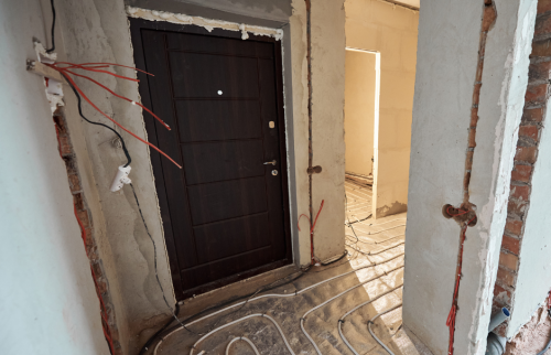 Rénovation d’une entrée de maison