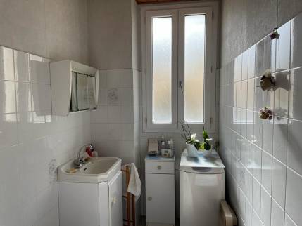Salle de bain avant travaux de rénovation - La Séguinière 49280