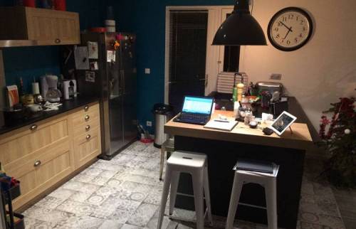 Rénovation de cuisine dans une maison 