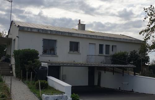 Dépose de l'ancienne toiture