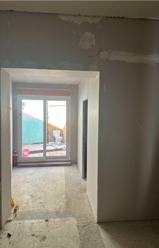 Redistribution de l'espace avec modification de l'accès au jardin 