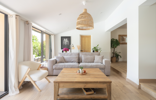 Rénovation complète d'une maison à Basse-Goulaine - Salon