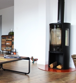 Cheminée installée à Loie 85