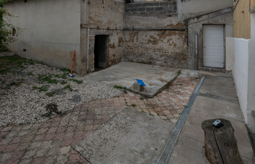 vue de l'exterieur avant la rénovation