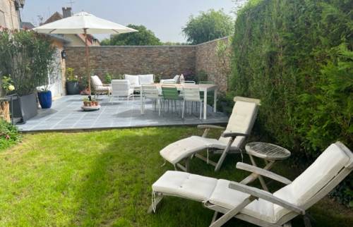 La terrasse  et je jardin